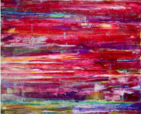 Nestor Toro - Sold work - abstract painting