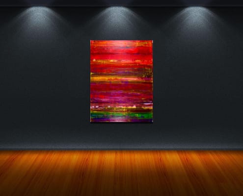 Abstract Spectra II by artist Nestor Toro - SOLD