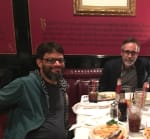 DINNER WITH JONAS ALMGREN CEO OF ARTFINDER.COM IN LOS ANGELES