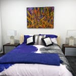 Orange Spectra - SOLD and on display in collector's home looking amazing! Artwork by Nestor Toro