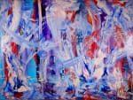 Sold painting by Los Angeles abstract painter Nestor Toro