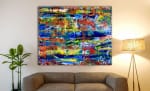 Fragmented Spectra 2 SOLD artwork by painter Nestor Toro