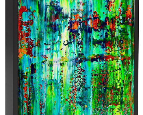SOLD Artwork - Enchanted Spectra 2 by abstract painter Nestor Toro