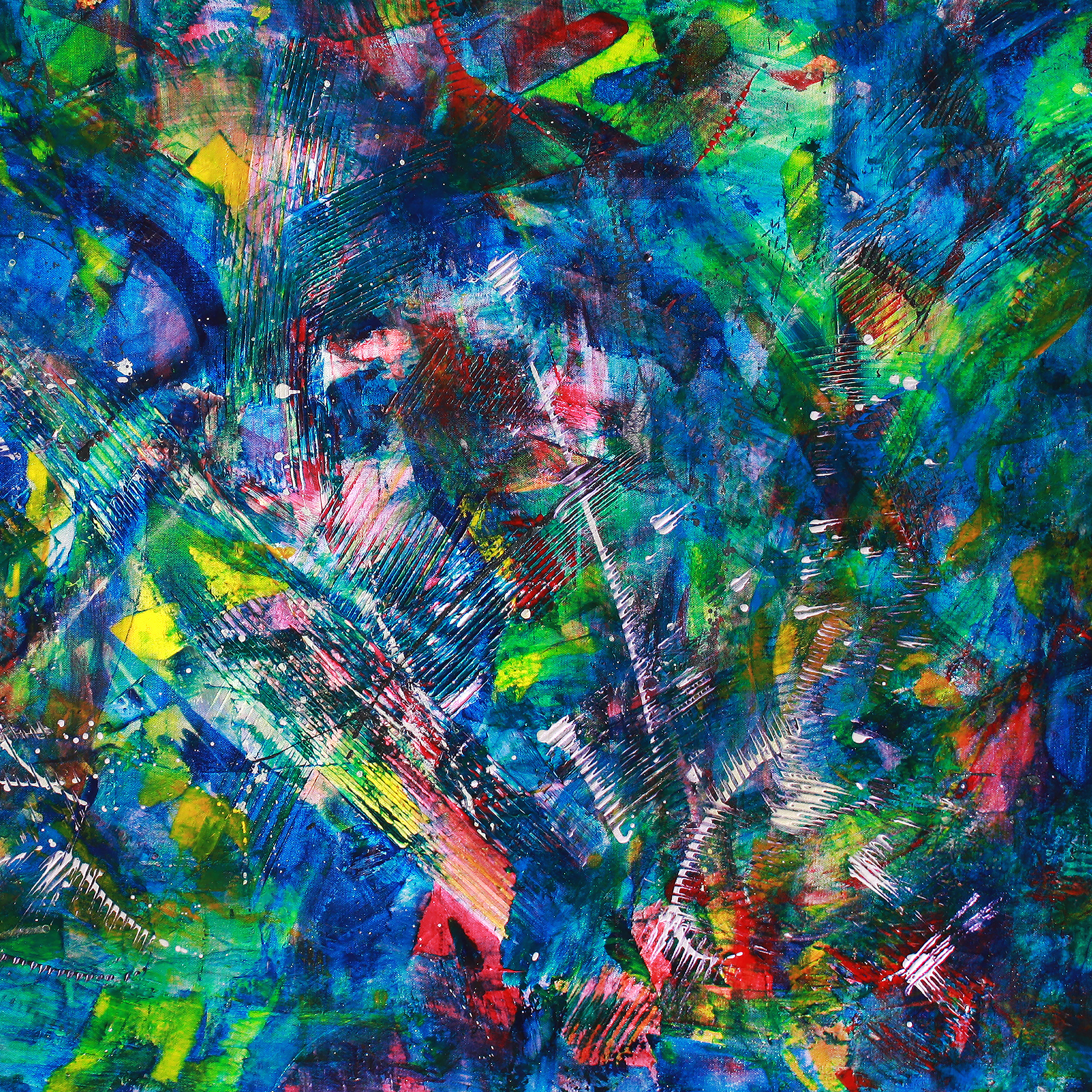Forest Rainbow (2014) / Rare Early Work / Artist: Nestor Toro