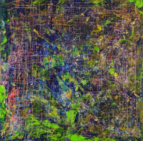 Rainforest Dream 3 / 40 x 40 inches / Nestor Toro
