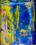 SOLD - Through the old lens (Cliffs) - (2016) Acrylic painting by Nestor Toro in Los Angeles