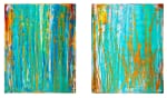 SOLD - Better Times Ahead III (2017) Acrylic painting by Nestor Toro