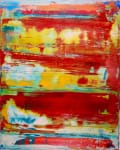 SOLD Abstract Colorfield - A Sunny Day (2017) Acrylic painting by Nestor Toro