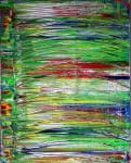SOLD - Camouflaged by Los Angeles abstract artist and painter Nestor Toro