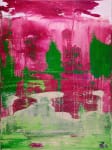 SOLD - Infinite Panorama (2017) Acrylic painting by Nestor Toro - Abstract artist - Los Angeles