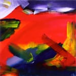 Los Angeles abstract artist - Nestor Toro - Fiery Dream has been SOLD to a collector