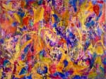 A Thousand Gestures original abstract painting by Nestor Toro