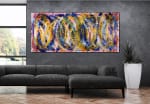 Sun Magnetism - Large acrylic painting - Nestor Toro - 2017
