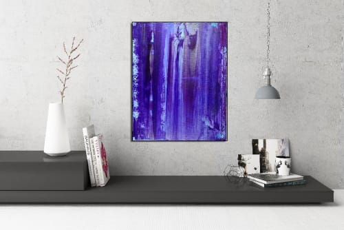 Purple Rain 1 by Nestor Toro in Los Angeles - abstract artist