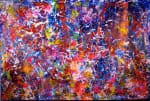 SOLD Abstract art - Footprints by Nestor Toro