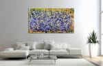 Shimmering Lights (In Paradise) (2017) abstract expressionist Acrylic painting by Nestor Toro