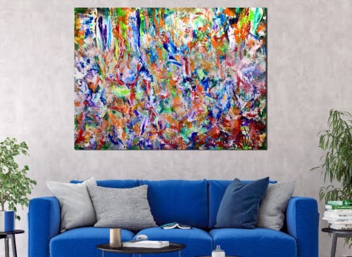 Iridescent Explosive Forest by Nestor Toro L.A.