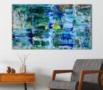 Enchanted Spectra 3 (2018) Acrylic painting by Nestor Toro