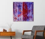 Silver Spectra (USA) (2018) Acrylic painting by Nestor Toro in Los Angeles