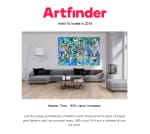 Artfinder gallery recommends investing in Nestor Toro's artwork as it has increased there by nearly 100% since he started selling in 2014