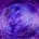 Vortex in Vibrant Purple. (2018) Acrylic painting by Nestor Toro