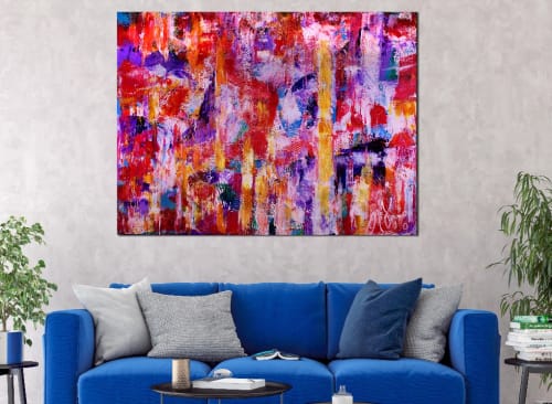 Passion Spectra by Nestor Toro - 36 x 48 inches