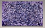 SOLD - Purple Display of Affection (With Blue and Silver) (2018) Acrylic painting by Nestor Toro