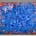 Blue Satin Waves (2018) Acrylic painting by Nestor Toro
