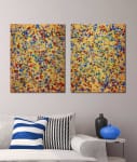 SOLD - Color Migration 3 (2018) Acrylic painting by Nestor Toro
