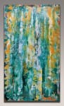 SOLD - Green Abstract Dimension by Nestor Toro