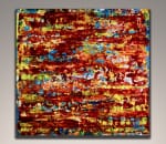 Organic Color Fusion 3 (2018) Acrylic painting by Nestor Toro in Los Angeles