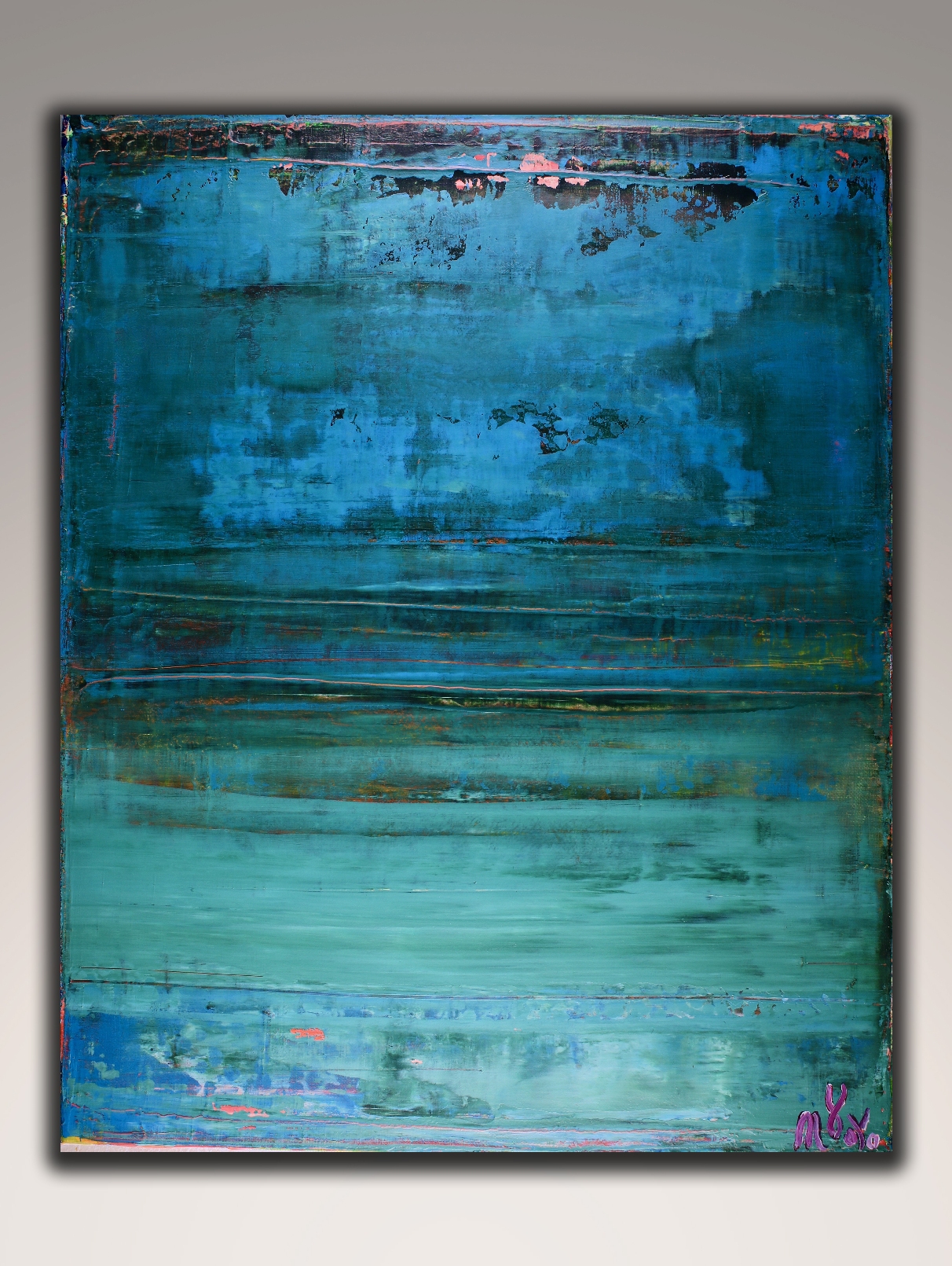 Maritime Spectra by Nestor Toro (2018) abstract art Acrylic painting