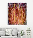 Momentum (2018) Abstract Art Acrylic painting by Nestor Toro