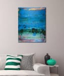 Escape with Me by Nestor Toro (2018) abstract art Acrylic painting by Nestor Toro