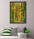 Energy Fusion 10 (2018) painting by Nestor Toro in Los Angeles