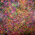 Summer Walk (2016) abstract art Acrylic painting by Nestor Toro