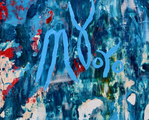 signature-closeup The Artist's Signature original abstract painting by Nestor Toro