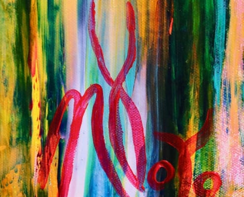 signature-close / SOLD - Deconstructed Forest 2 (2018) Abstract Acrylic painting by Nestor Toro SOLD - Deconstructed Forest 2 (2018) Abstract Acrylic painting by Nestor Toro