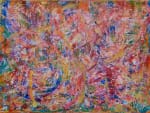 SOLD - Echoes (Autumn Fantasy) (2016) Mixed-media painting by Nestor Toro