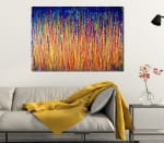 Shimmering drizzles 2 (2018) Edit Acrylic painting by Nestor Toro