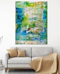 SOLD - Room View - FULL IMAGE - Verdor (Maritime Forest) by Nestor Toro