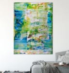 SOLD - Room View - FULL IMAGE - Verdor (Maritime Forest) by Nestor Toro