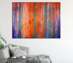 NEW SERIES - A closer look (optical spectra) (2019) Abstract Acrylic painting by Nestor Toro