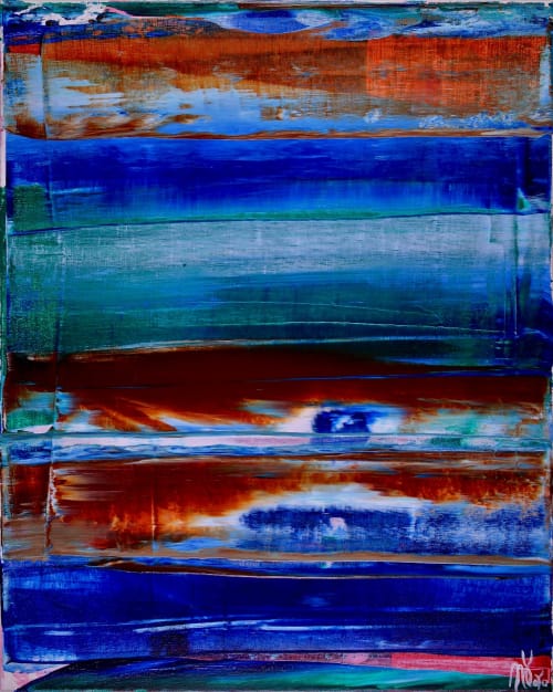 Reflejo infinito (Azulejos) by Nestor Toro 2019