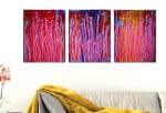 Room View - Planning the Future by Nestor Toro (2019) abstract Acrylic painting by Nestor Toro