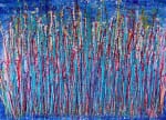 SOLD - A closer look (Blue Storm) by Nestor Toro (2019)