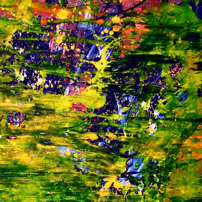 Detail - A closer look (Lush forest imagery) by Nestor Toro (2019)