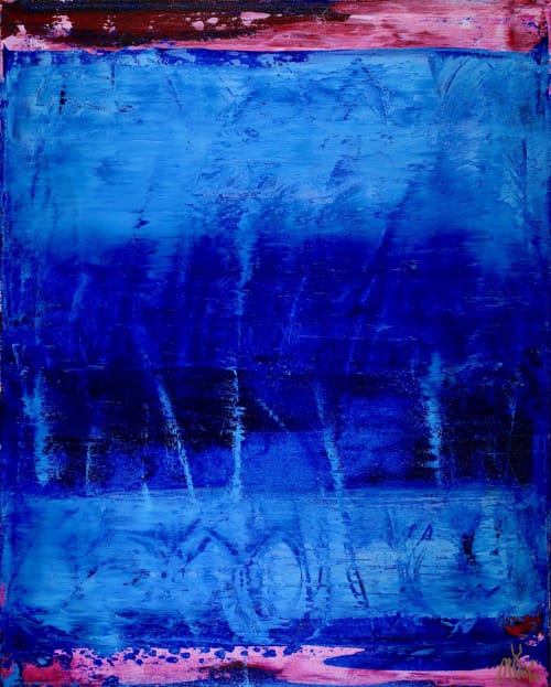 Celeste (Sky Blue) by Nestor Toro 2019 Los Angeles