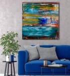 Earth formations terrain by Nestor Toro - SOLD