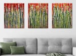 Daydream panorama 1 - Triptych by Nestor Toro - SOLD